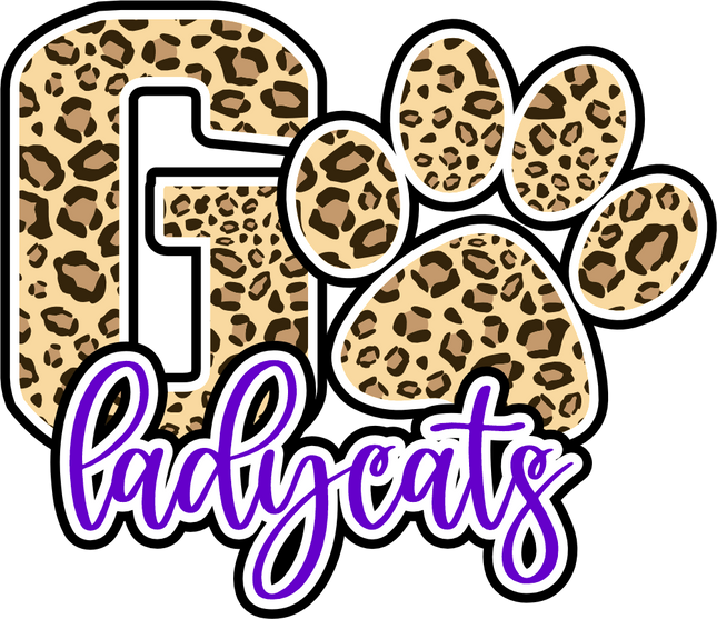 (334-02-B) Go Lady Cats Team Name