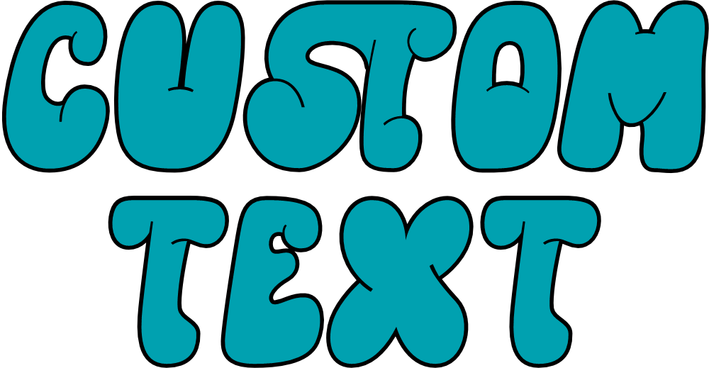 (ct-001) HyperBlob 2 Color Bubble Font