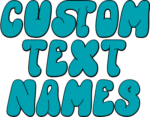 (ct-004) HyperBlob 2 Color Bubble Font