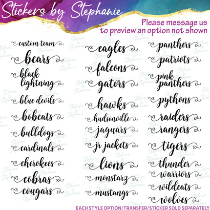 (s2-03-104) Softball Mom, Team Name  Iron-On Transfer