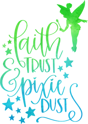(351-D5-23) Faith Trust & Pixie Dust