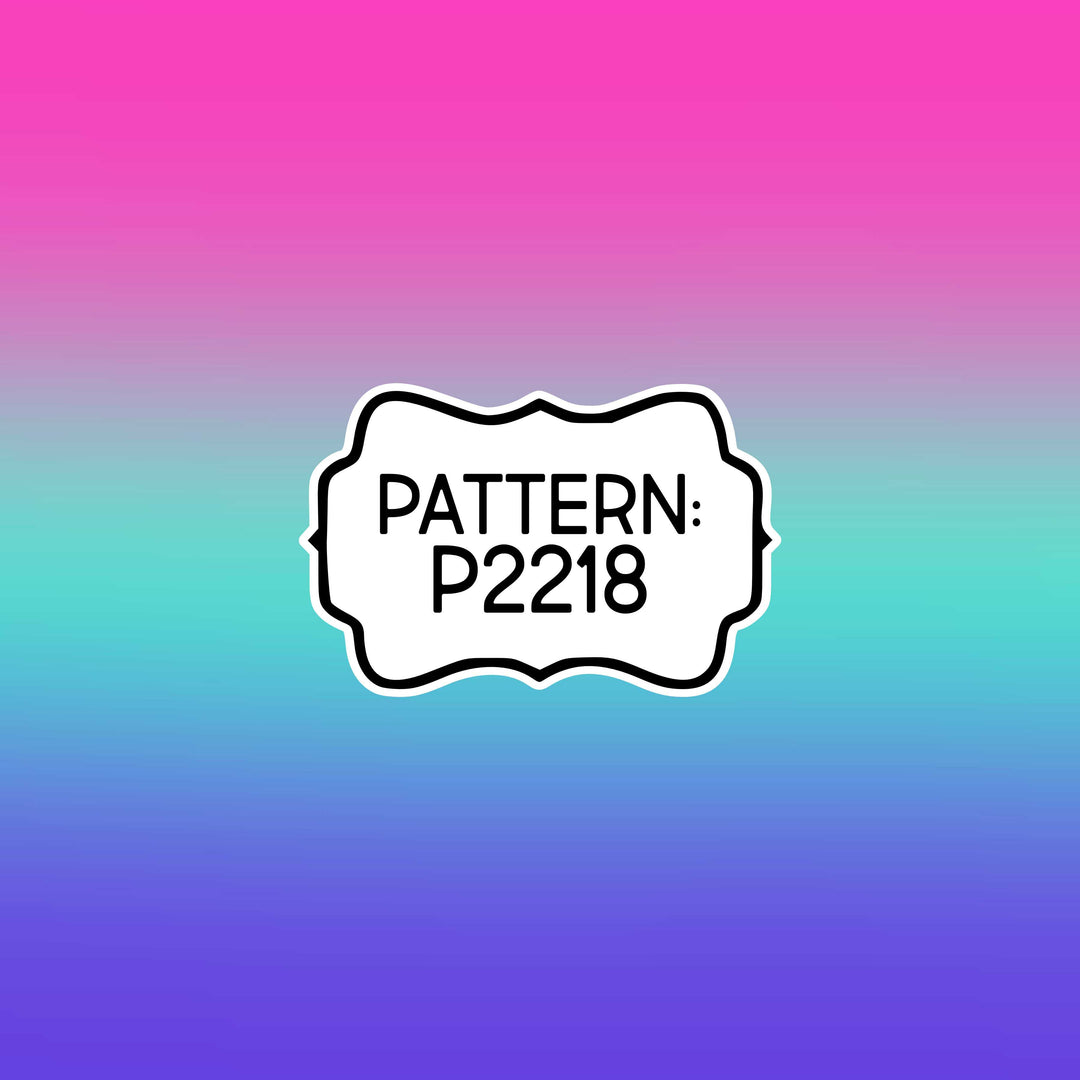 12x12 Patterned Heat Transfer Vinyl - Ombre Blue