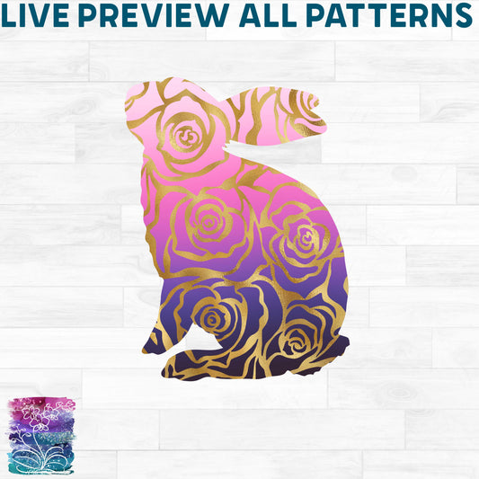 Live Preview All Colors & Patterns - Design Layer with Overlay Pattern