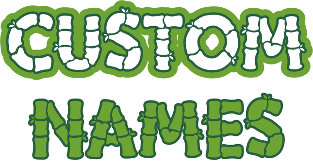 (ct-004) Pethuk 3 Colors Bamboo Font