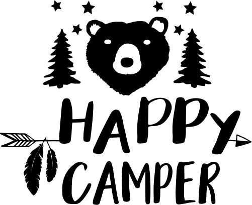 (228-06-K) Happy Camper Bear