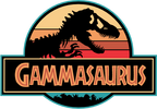 (244-07-C14) Retro Jurassic Family Dinosaur Custom