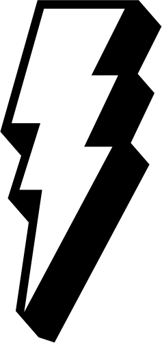 (210-01-L) Lightening Bolt