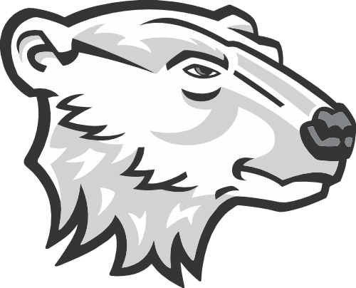 (s145-1-2Q) Polar Bear Mascot
