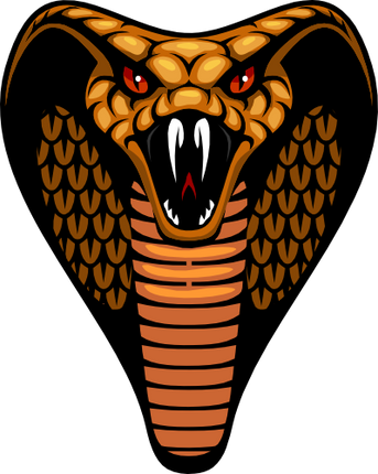 (145-1A-24) Cobra Mascot