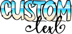 (s204-02-B) Vacay Vibes Custom Text