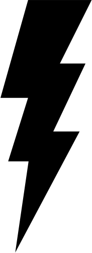 (210-01-C) Lightening Bolt