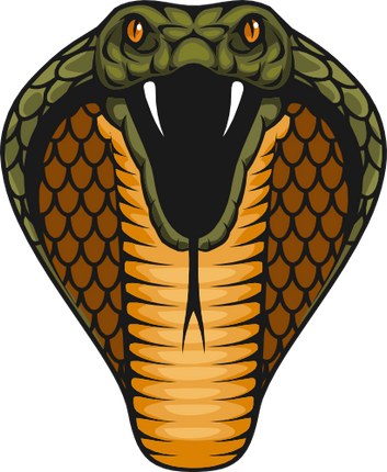 (145-1A-25) Cobra Mascot