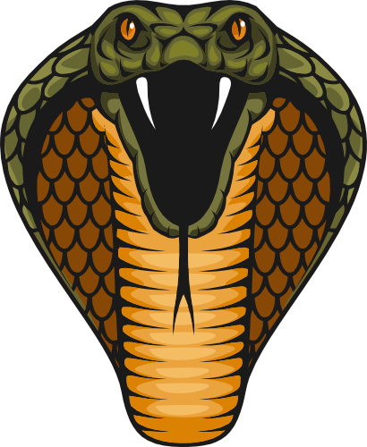 (145-1A-25) Cobra Mascot