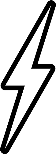 (210-01-H) Lightening Bolt