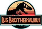(244-07-C14) Retro Jurassic Family Dinosaur Custom