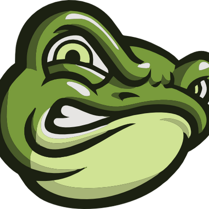 (145-1A-83) Frog Bullfrog Mascot