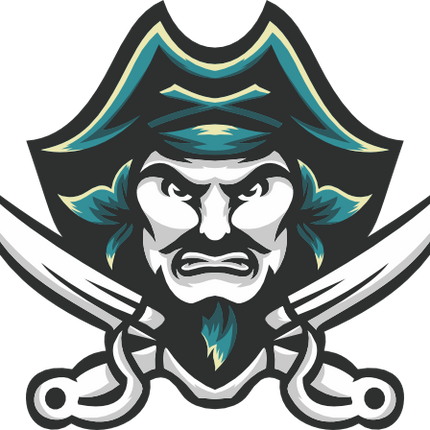 (145-1A-56) Pirate Buccaneer Mascot