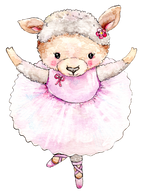 (105-1) Ballerina Animals