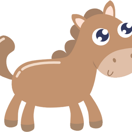 (s265-1Y)  Cartoon Horse