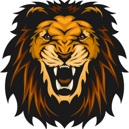 (s145-01-3T) Lion Mascot