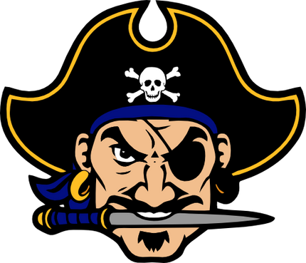 (145-1A-57) Pirate Buccaneer Mascot