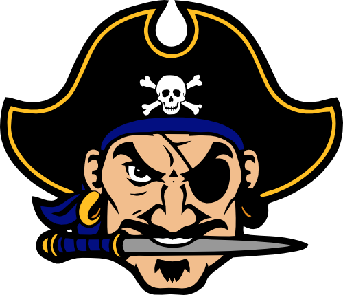 (145-1A-57) Pirate Buccaneer Mascot