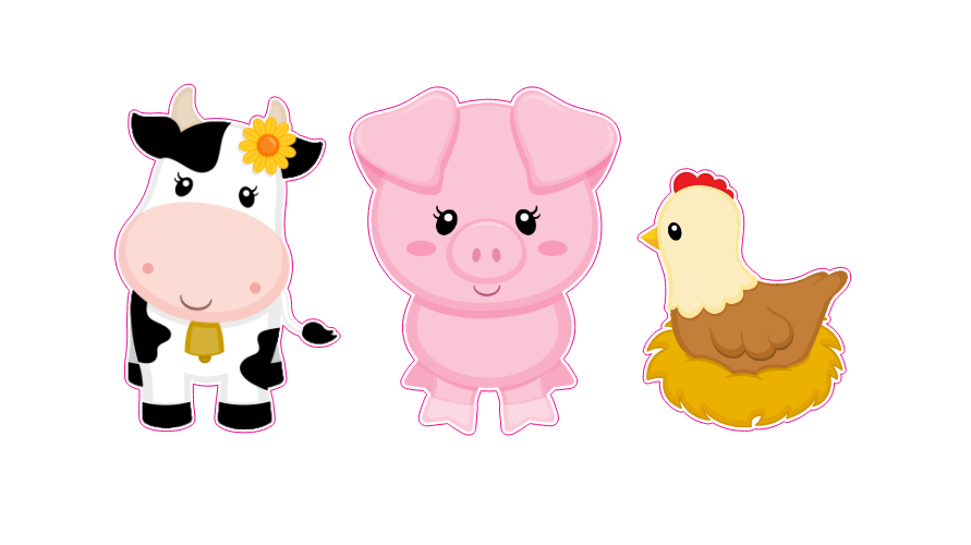 MLP-38 Cartoon Animals