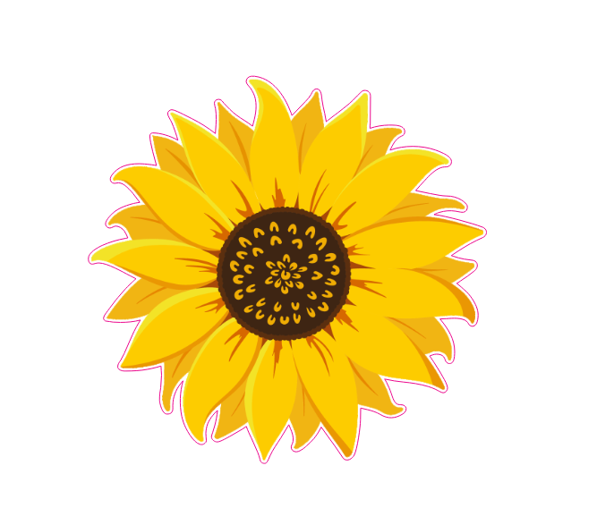 MLP-65 Sunflower 3x3"