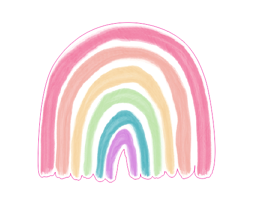MLP-81 Rainbow2 4.5" x 5"