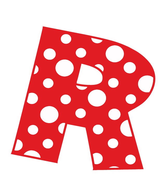 MLP-92 Letters Red R 2x2