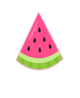 MLP-69 Hot Pink Melon 2x2.5"